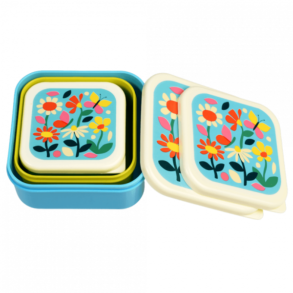 Snack Box Set Butterfly Garden