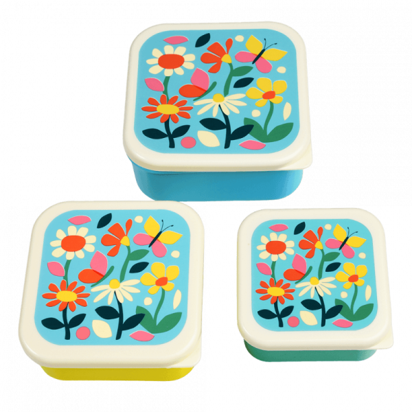 Snack Box Set Butterfly Garden