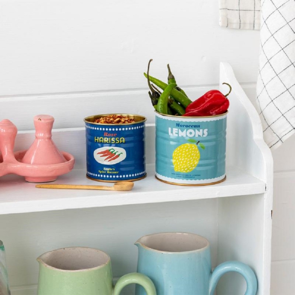 Aufbewahrung Mini Dosen-Set Lemons and Harissa
