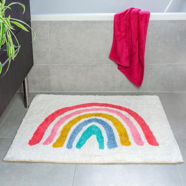 Badematte Regenbogen