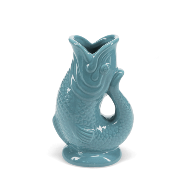 Dekovase Fisch Blau