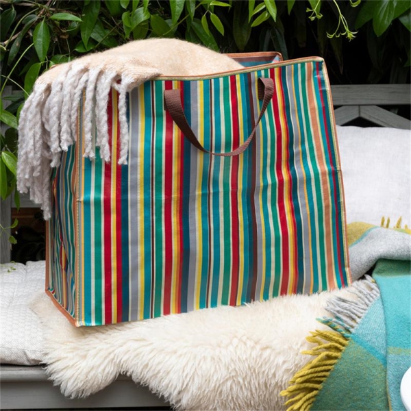 XXL Aufbewahrungstasche Retro 70s Stripes