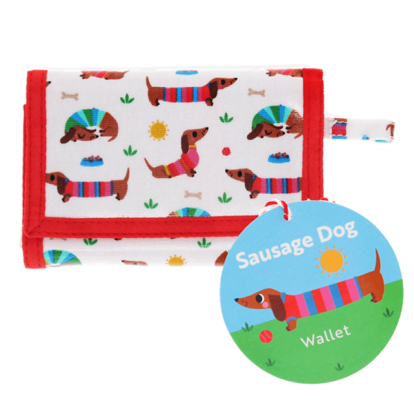 Kinderbrieftasche Sunny Sausage Dog