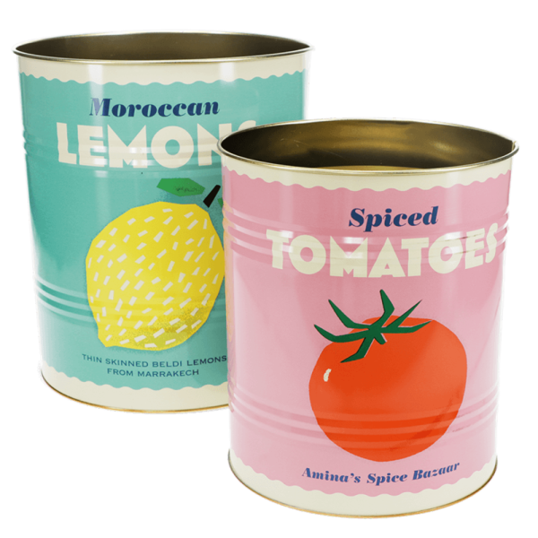 Aufbewahrung XXL Dosen-Set Lemon and Tomato