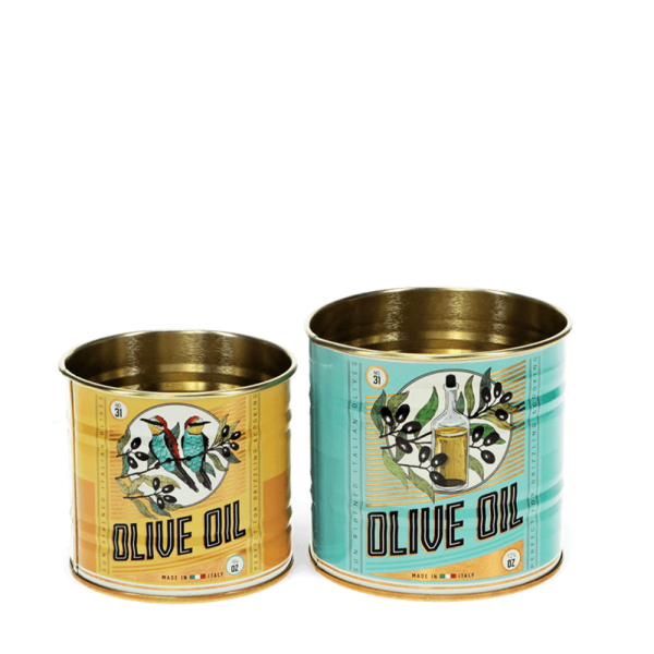 Aufbewahrung Mini Dosen-Set Olive Oil