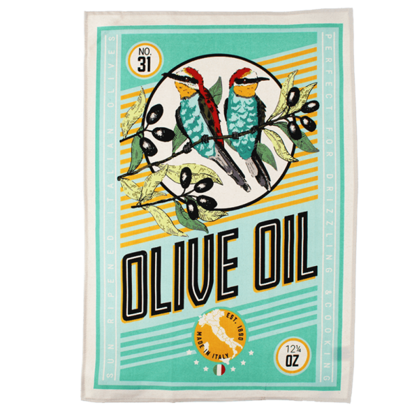 Geschirrtuch Olive Oil
