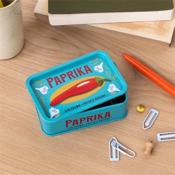 Kleine Aufbewahrungsdose Paprika