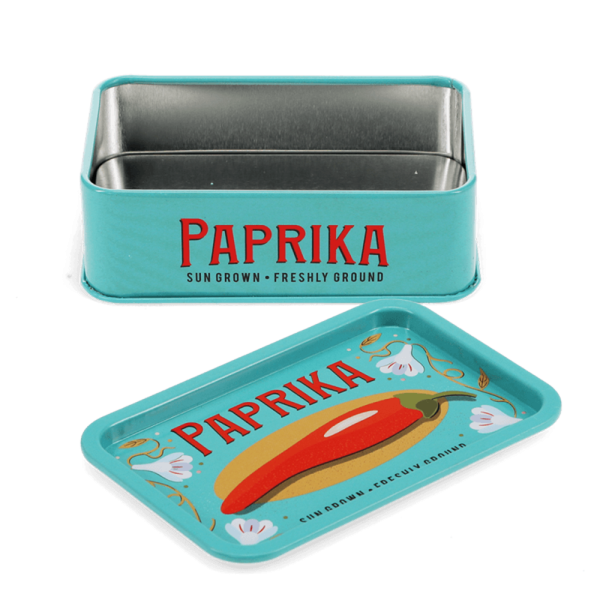 Kleine Aufbewahrungsdose Paprika