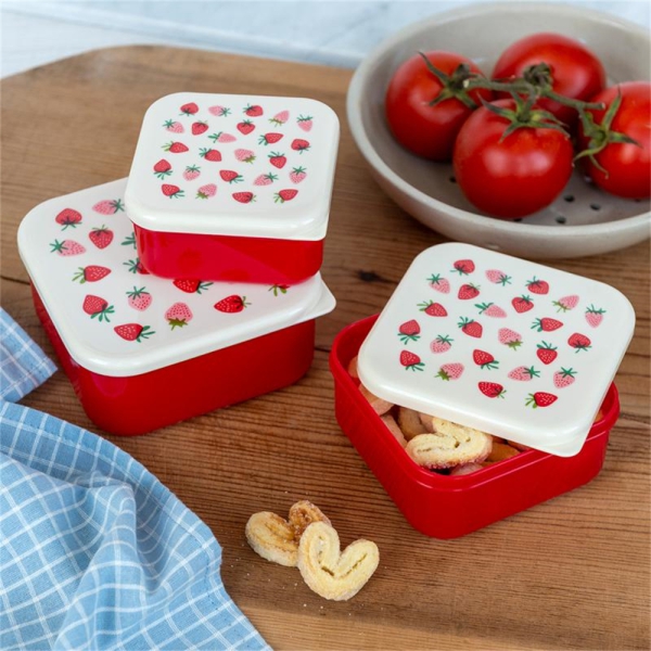 Snack Box Set Erdbeere