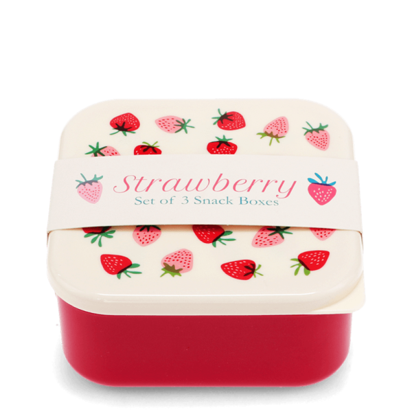 Snack Box Set Erdbeere
