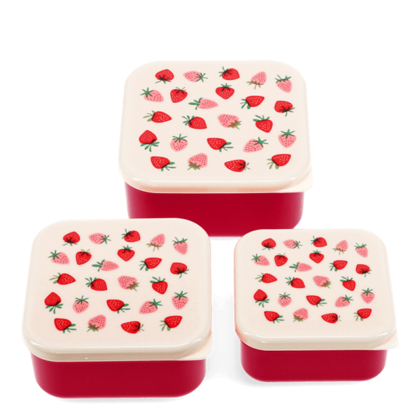 Snack Box Set Erdbeere