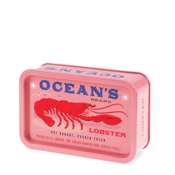 Kleine Aufbewahrungsdose Lobster