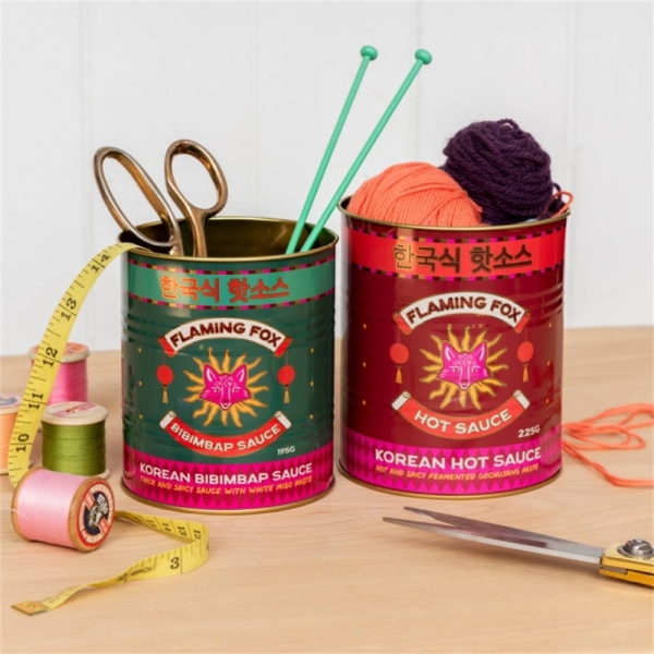 Aufbewahrungsdosen-Set Flaming Fox Sauce