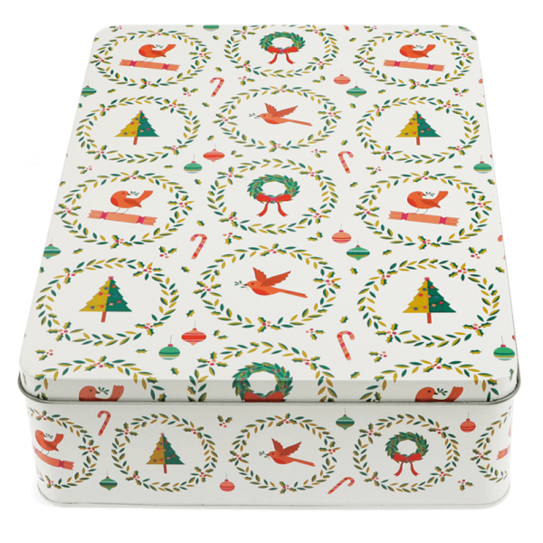 Keksdose square Classic Christmas