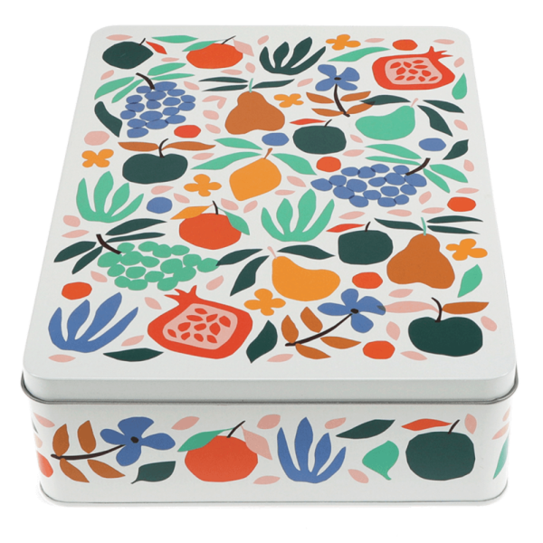 Keksdose square Fruits de Provence