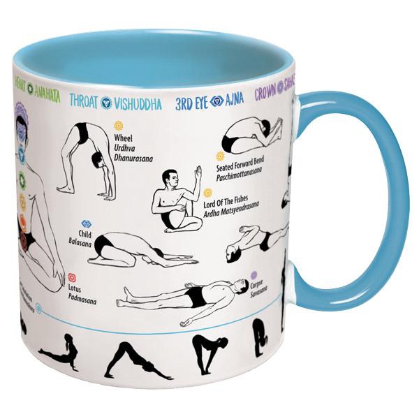 Yoga Posen Becher