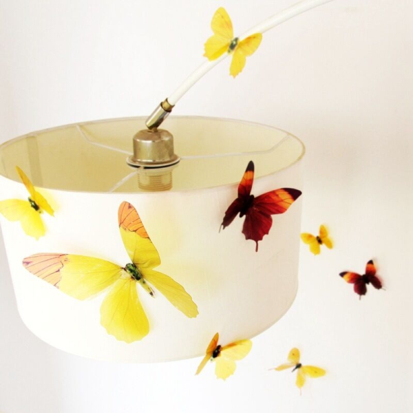 3D Schmetterlinge transparent