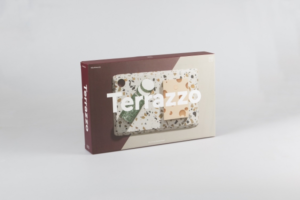 Terrazzo Käsebrett Größe M