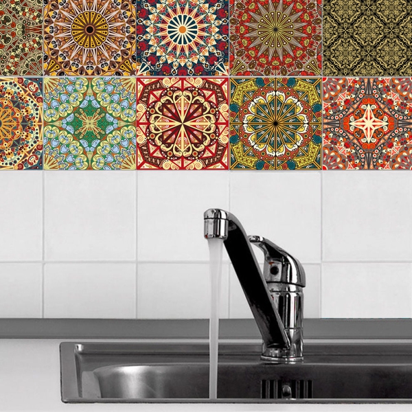 Fliesenaufkleber Oriental 20x20
