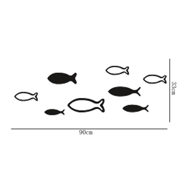 8 Fische Spiegel-Set