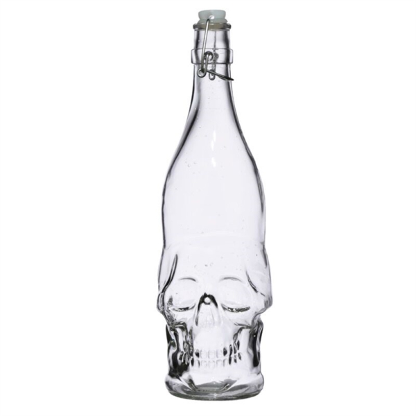 Wasserflasche Totenkopf