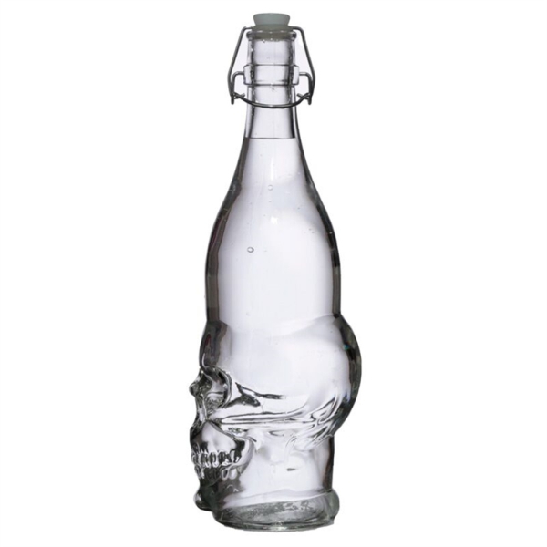 Wasserflasche Totenkopf