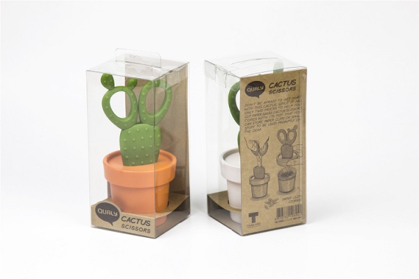 Schere im Topf Cactus Scissors Orange-Grün