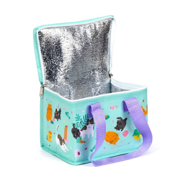 Isolierte Snacktasche Beans & Co Katzen