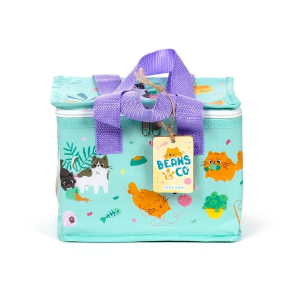 Isolierte Snacktasche Beans & Co Katzen