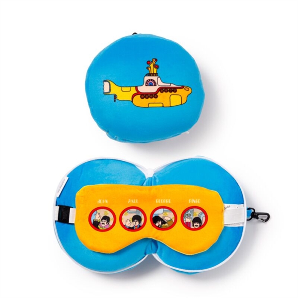 Reisekissen & Schlafmaske Yellow Submarine