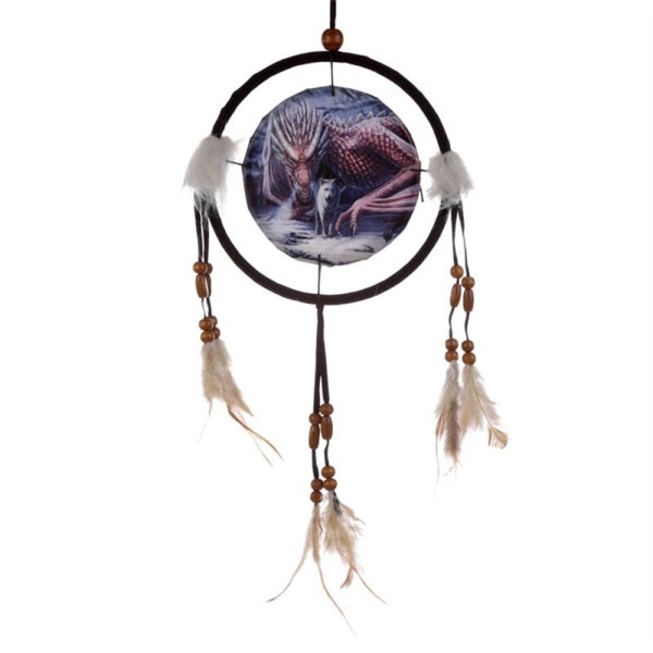 Traumfänger Drache & Wolf