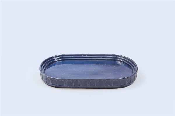 Hestia Servierplatte Stadium Blau