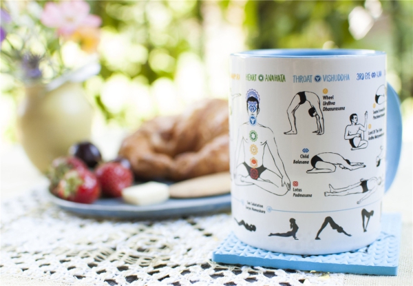 Yoga Posen Becher
