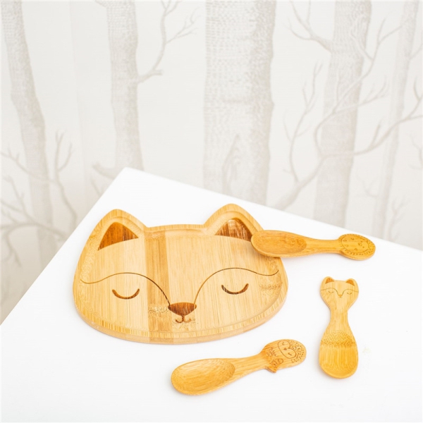 Bambusteller Fuchs