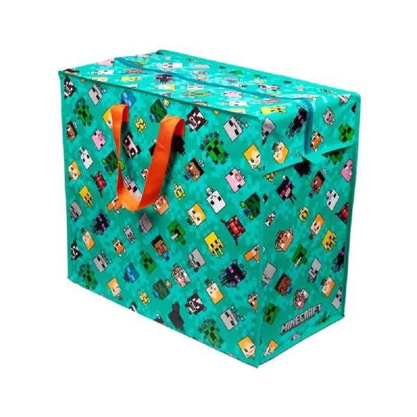 XXL Aufbewahrungstasche Minecraft Chibi