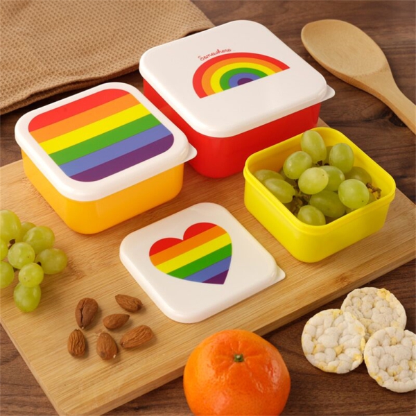 Snackdosen Regenbogen