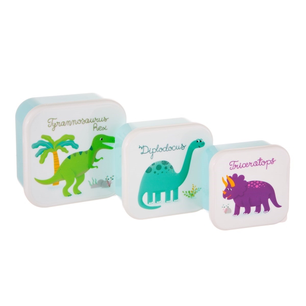 Snack Box Set Dinosaurier