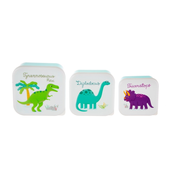 Snack Box Set Dinosaurier