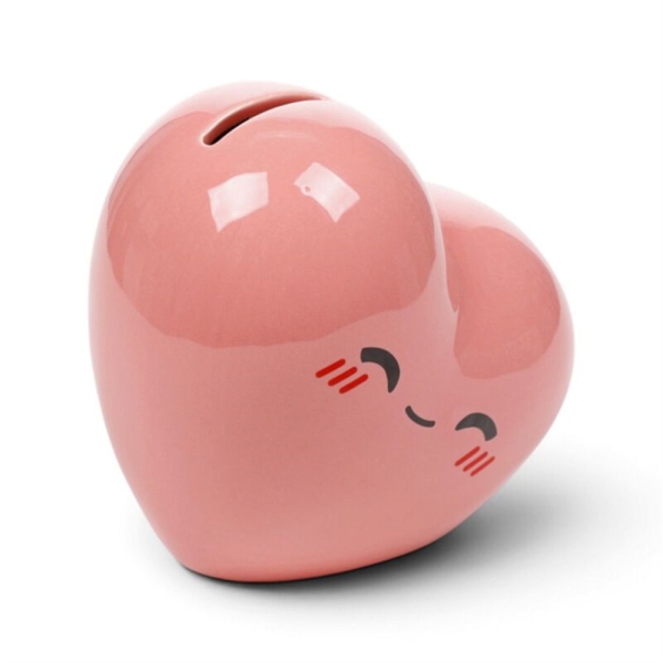 Spardose Herz Pink
