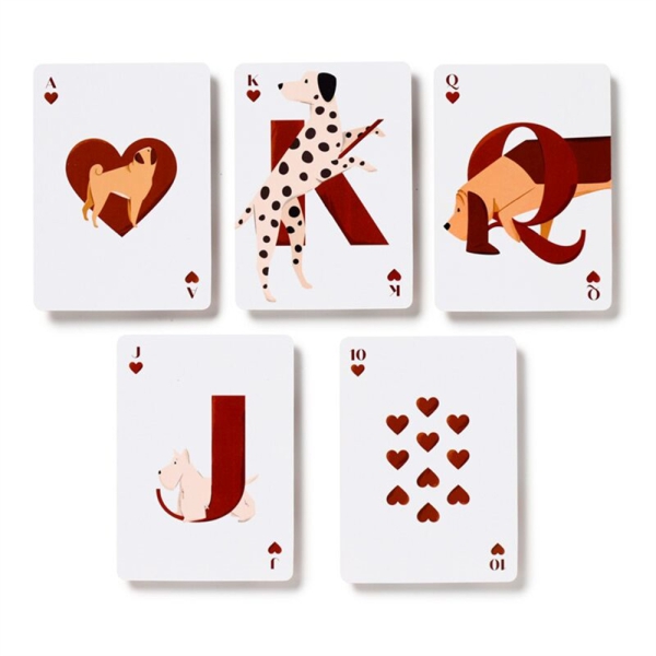 Spielkarten Barks Hund