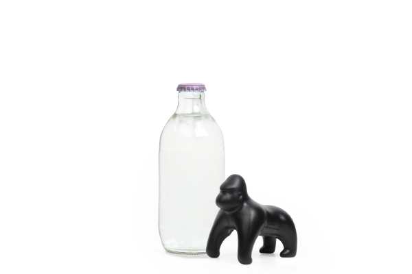 Flaschenöffner Gorilla Glori Schwarz