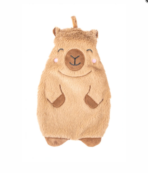 Wärmflasche mit Capybara Bezug
