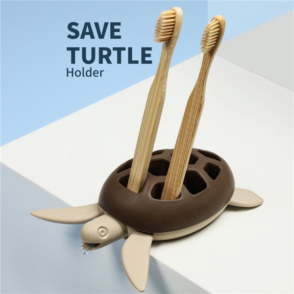 Save Turtle Zahnbürstenhalter Braun