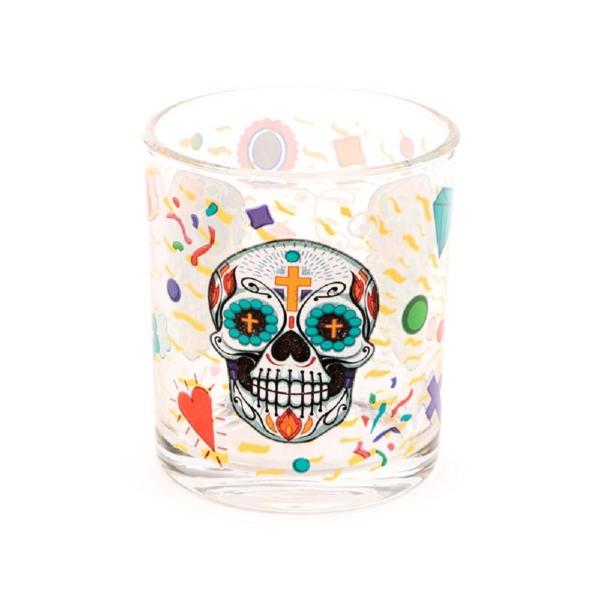 2er-Set Trinkgläser Day of the Dead