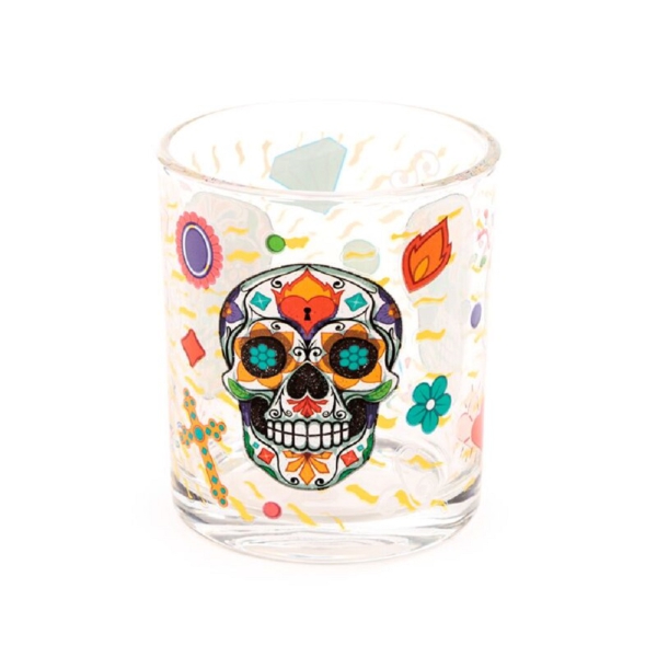 2er-Set Trinkgläser Day of the Dead