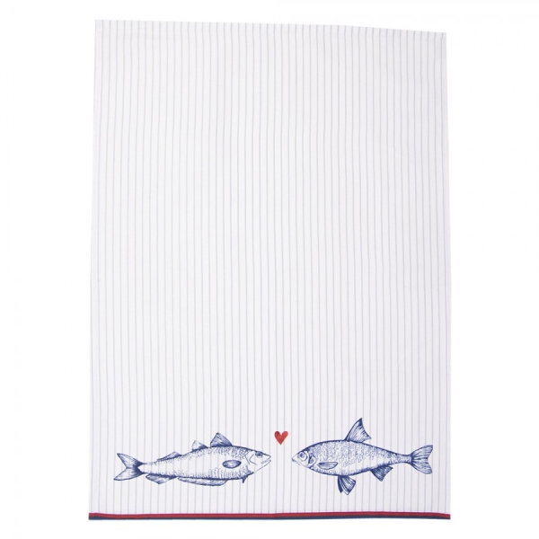Geschirrtuch Fische & Stripes