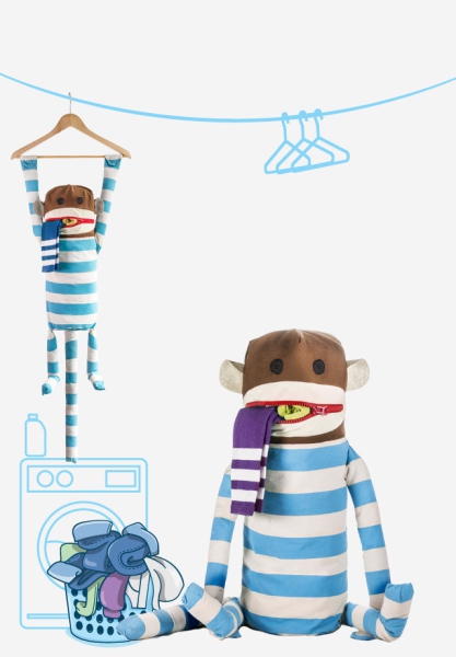 Wäschesack Sock Monkey