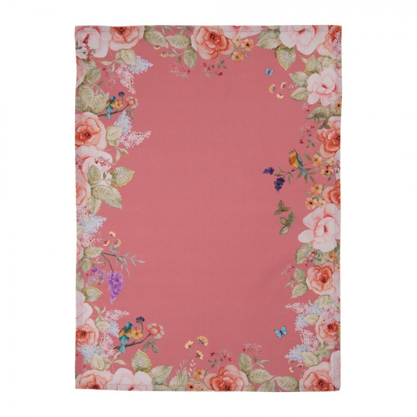 Geschirrtuch Flowers Pink