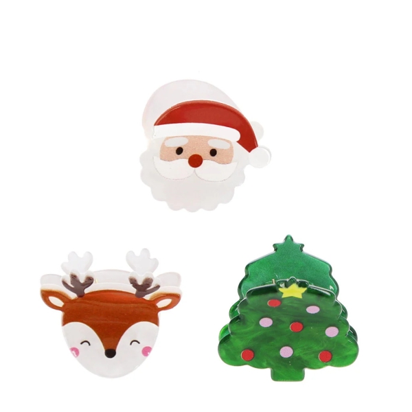 Haarspangen Christmas
