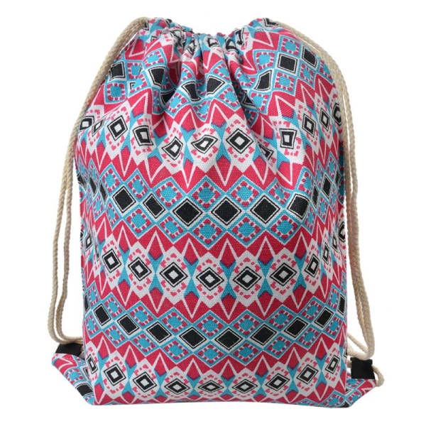 Beutel Rucksack Geometrik